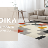 Ultra Soft Area Rug, Non Slip, Stain Resistant, Washable Area Rugs for Living Room, Bedroom, Elegant White and Beige Trellis(Gray)