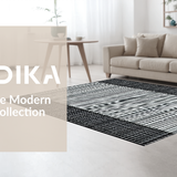 Striking Neutral Floral Elements(Black)