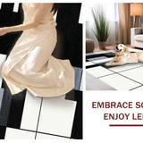 Contemporary Minimalist Lattice Design(Black)