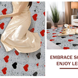 Unique Abstract Heart Inspired Accent(Red)