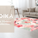 Eclectic Colorful Avian Artwork(Pink)