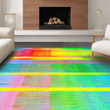 Joyful Pastel Symmetrical Shapes(Red)