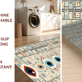 Contemporary Rustic Eye Motif(Gray)