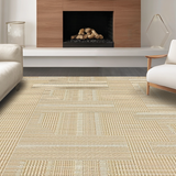 Contemporary Tan Diamond Weave(Beige)