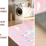 Charming Pastel Rainbow Waves(Pink)