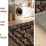 Vibrant Abstract Linear Design(Black)