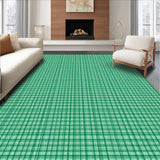 Elegant Checkered Decor(Green)