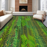 Elegant Hued Geometric Print(Green)