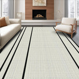 Chic Abstract Dual Tone Lines(Black)