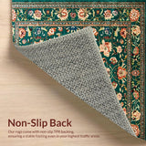 Floral Vintage Green Elegance(Green)