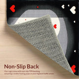 Chic Monochrome Patterned Mat(Black)