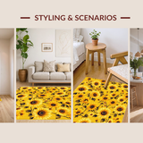 Vibrant Floral Patterned Statement(Yellow)