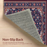 Artful Contemporary Fringe Accent(Blue)