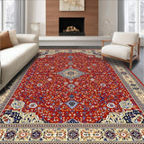 Chic Minimalist Diamond Motif(Red)
