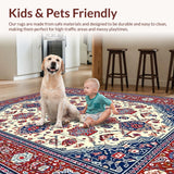 Artistic Low Pile Geometric Aesthetic(Beige)