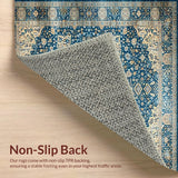 Elegant Floral Ogee Composition(Blue)