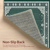 Elegant Geometric Motif(Green)