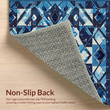 Geometric Spotted Playroom Area(Blue)