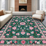 Vintage Floral Art Nouveau Elegance(Green)