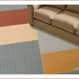Ultra Soft Area Rug, Non Slip, Stain Resistant, Washable Area Rugs for Living Room, Bedroom, Modern Thin Area Rug for Dining Table Decor(Gray)
