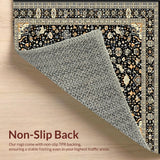 Classic Gold Accented Geometric(Black)