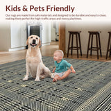 Striking Lattice Patterned Elegance(Gray)