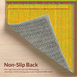 Funky Multi Hued Patterned Statement(Yellow)