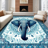 Striking Ethereal Round Design(Blue)