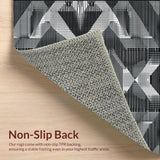 Artful Geometric Contrast Design(Gray)