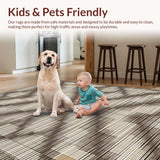 Artful Checkered Tiled Visual Appeal(Beige)