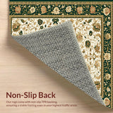 Classic Elegant Leafy Symmetrical Design(Ivory)