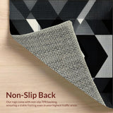 Artistic Geometric Tiled Composition(Black)