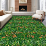 Earthy Toned Realistic Turf Design(Green)