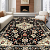 Vibrant Abstract Leafy Design(Black)