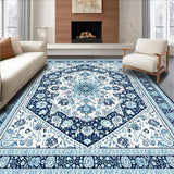 Artistic Circular Floral Arrangement(Blue)