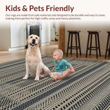 Elegant Black and Cream Tiled Motif(Gray)