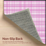 Pastel Houndstooth Chic Aesthetic(Pink)