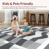Sophisticated Traditional Tiled Arrangement(Gray)