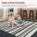 Geometric Monochrome Checkerboard Style(Beige)