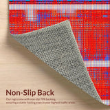 Colorful Contemporary Spot Art(Red)