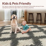 Chic Reversible Geometric Appeal(Beige)