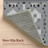 Chic Black White Diamond Design(Gray)