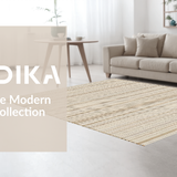 Ultra Soft Area Rug, Non Slip, Stain Resistant, Washable Area Rugs for Living Room, Bedroom, Rustic Warm Tones Coastal Inspiration(Beige)
