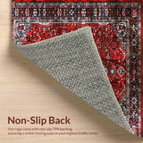 Elegant Transitional Floral Motif(Red)