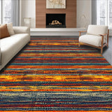 Ultra Soft Area Rug, Non Slip, Stain Resistant, Washable Area Rugs for Living Room, Bedroom, Humorous Bass Fishing Entryway Non-Slip Rug(Red)