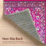 Elegant Fuchsia Abstract Geometry(Pink)