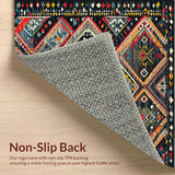 Contemporary Striped Retro Visuals(Black)