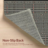 Chic Retro Diamond Accent(Black)