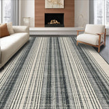 Farmhouse Woven With Timeless Dual Tone Striped(Beige)