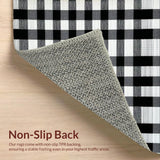 Contemporary Cozy Buffalo Plaid Style(Black)